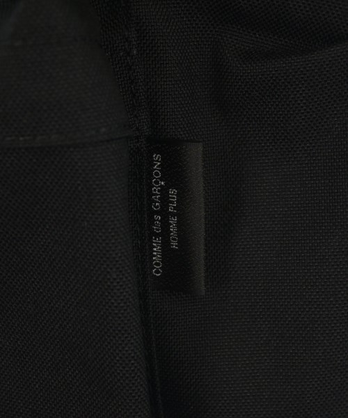 COMME des GARCONS HOMME PLUS（コムデギャルソンオムプリュス）バックパック・リュック 黒 サイズ:- メンズ/2200732970017