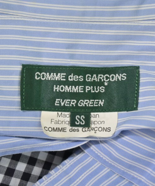 COMME des GARCONS HOMME PLUS（コムデギャルソンオムプリュス）カジュアルシャツ 青 サイズ:SS(XS位) メンズ/2200733134050