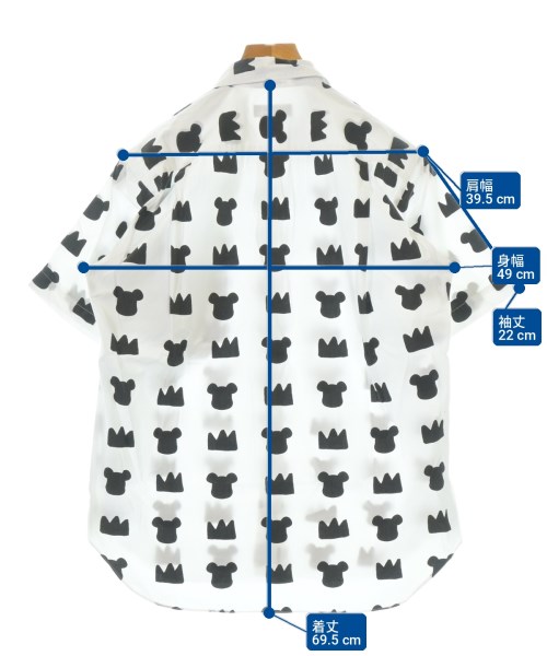 COMME des GARCONS HOMME PLUS（コムデギャルソンオムプリュス）カジュアルシャツ 白 サイズ:-(S位) メンズ/2200733157097