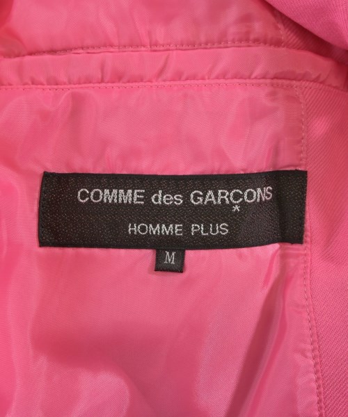 COMME des GARCONS HOMME PLUS（コムデギャルソンオムプリュス）カジュアルジャケット ピンク サイズ:M メンズ/2200734000019