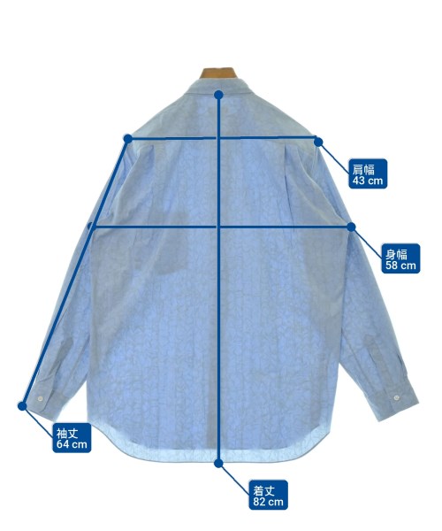 COMME des GARCONS HOMME PLUS（コムデギャルソンオムプリュス）カジュアルシャツ 青 サイズ:-(M位) メンズ/2200725870034
