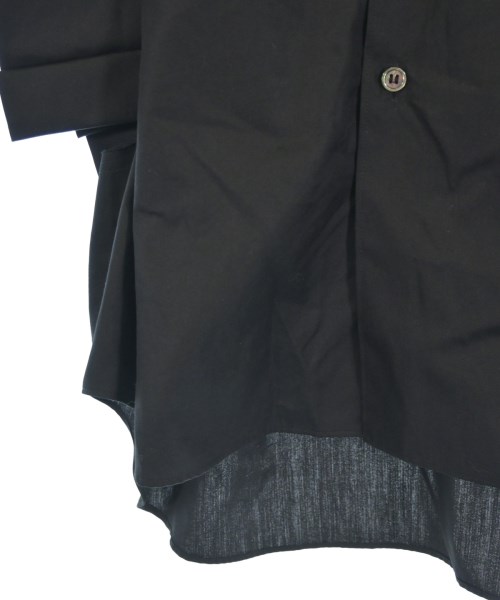 COMME des GARCONS HOMME PLUS（コムデギャルソンオムプリュス）カジュアルシャツ 黒 サイズ:S メンズ/2200734412010