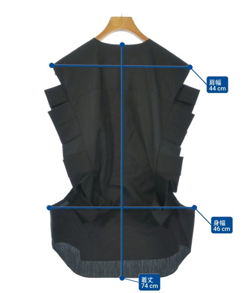 COMME des GARCONS HOMME PLUS（コムデギャルソンオムプリュス）カジュアルシャツ 黒 サイズ:S メンズ/2200734412010