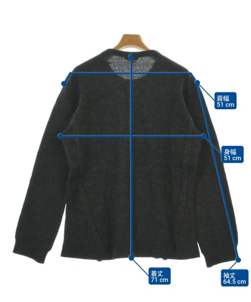 COMME des GARCONS HOMME PLUS（コムデギャルソンオムプリュス）ニット・セーター 黒 サイズ:L メンズ/2200725347048