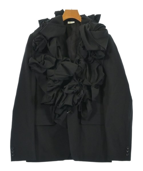 COMME des GARCONS HOMME PLUS（コムデギャルソンオムプリュス）カジュアルジャケット 黒 サイズ:M メンズ/2200736726016