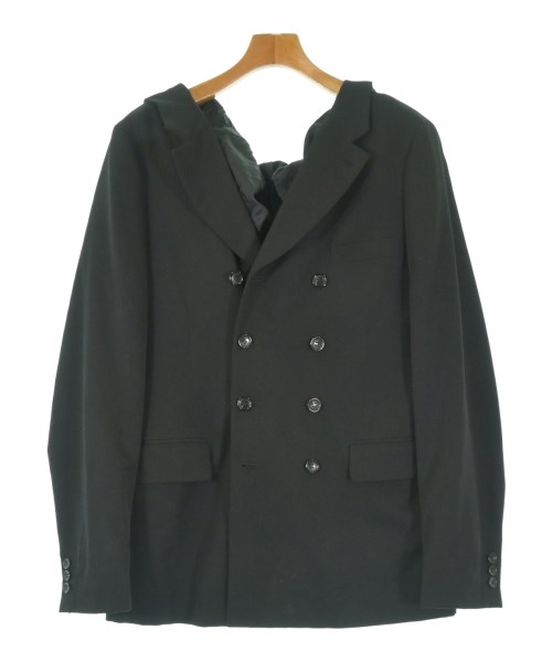 COMME des GARCONS HOMME PLUS（コムデギャルソンオムプリュス）カジュアルジャケット 黒 サイズ:M メンズ/2200736892018