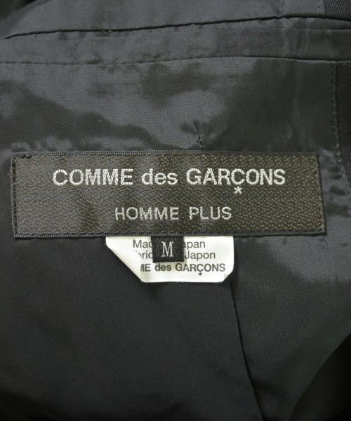 COMME des GARCONS HOMME PLUS（コムデギャルソンオムプリュス）カジュアルジャケット 黒 サイズ:M メンズ/2200736892018
