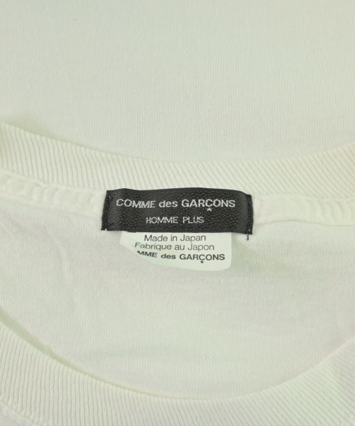 COMME des GARCONS HOMME PLUS（コムデギャルソンオムプリュス）Tシャツ・カットソー 白 サイズ:-(XL位) メンズ/2200737034073