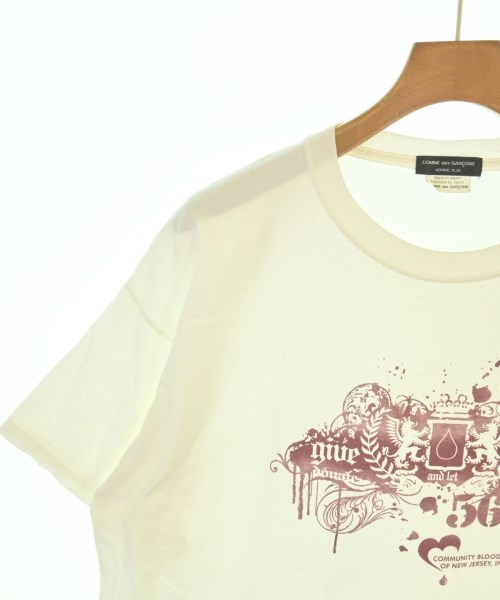COMME des GARCONS HOMME PLUS（コムデギャルソンオムプリュス）Tシャツ・カットソー 白 サイズ:-(XL位) メンズ/2200737034073