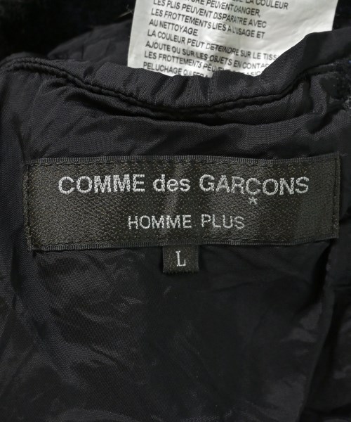 COMME des GARCONS HOMME PLUS（コムデギャルソンオムプリュス）チェスターコート 黒 サイズ:L メンズ/2200714770017