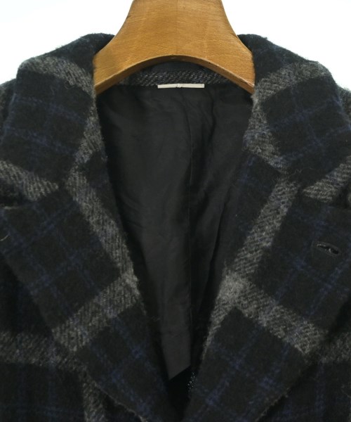 COMME des GARCONS HOMME PLUS（コムデギャルソンオムプリュス）チェスターコート 黒 サイズ:L メンズ/2200714770017