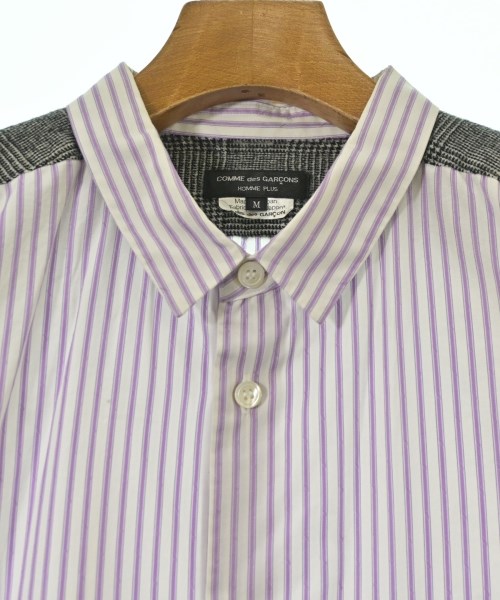 COMME des GARCONS HOMME PLUS（コムデギャルソンオムプリュス）カジュアルシャツ 紫 サイズ:M メンズ/2200719741029