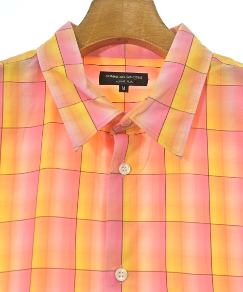 COMME des GARCONS HOMME PLUS（コムデギャルソンオムプリュス）カジュアルシャツ ピンク サイズ:M メンズ/2200719741043