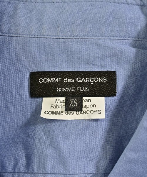 COMME des GARCONS HOMME PLUS（コムデギャルソンオムプリュス）カジュアルシャツ 青 サイズ:XS メンズ/2200719874024