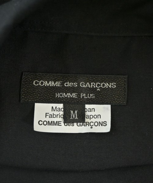 COMME des GARCONS HOMME PLUS（コムデギャルソンオムプリュス）カジュアルシャツ 黒 サイズ:M メンズ/2200720496017