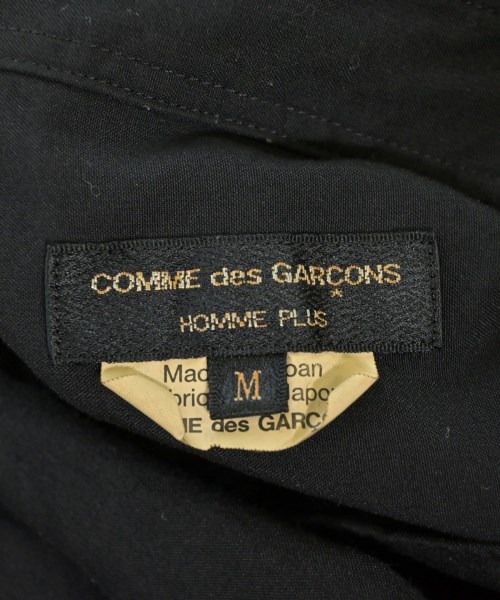 COMME des GARCONS HOMME PLUS（コムデギャルソンオムプリュス）カジュアルシャツ 黒 サイズ:M メンズ/2200720496024