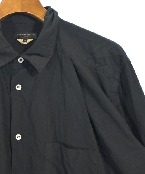 COMME des GARCONS HOMME PLUS（コムデギャルソンオムプリュス）カジュアルシャツ 黒 サイズ:M メンズ/2200720496024