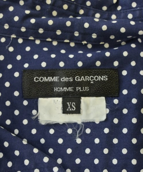 COMME des GARCONS HOMME PLUS（コムデギャルソンオムプリュス）カジュアルシャツ 紺 サイズ:XS メンズ/2200720527032