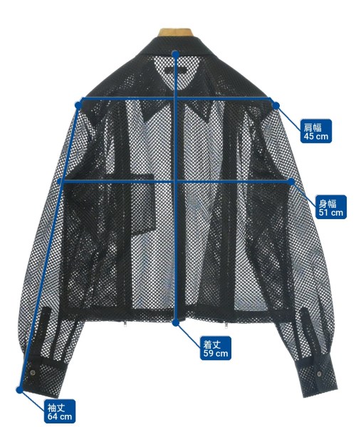 COMME des GARCONS HOMME PLUS（コムデギャルソンオムプリュス）カジュアルシャツ 黒 サイズ:M メンズ/2200720594232