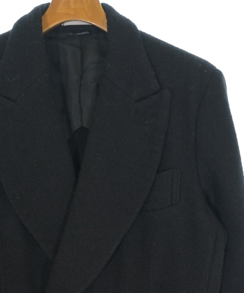 COMME des GARCONS HOMME PLUS（コムデギャルソンオムプリュス）チェスターコート 黒 サイズ:S メンズ/2200720718010