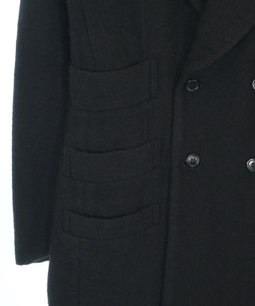 COMME des GARCONS HOMME PLUS（コムデギャルソンオムプリュス）チェスターコート 黒 サイズ:S メンズ/2200720718010