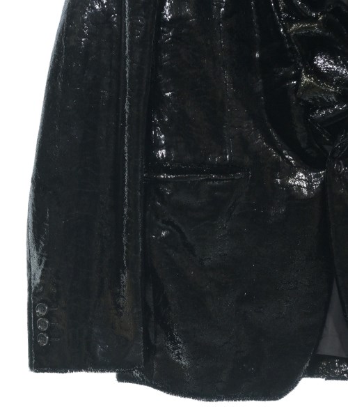 COMME des GARCONS HOMME PLUS（コムデギャルソンオムプリュス）カジュアルジャケット 黒 サイズ:S メンズ/2200720850024