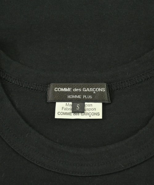 COMME des GARCONS HOMME PLUS（コムデギャルソンオムプリュス）Tシャツ・カットソー 黒 サイズ:S メンズ/2200721054209