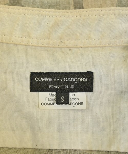 COMME des GARCONS HOMME PLUS（コムデギャルソンオムプリュス）カジュアルシャツ カーキ サイズ:S メンズ/2200721764016