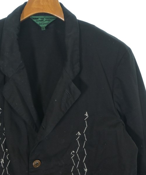 COMME des GARCONS HOMME PLUS（コムデギャルソンオムプリュス）カジュアルジャケット 黒 サイズ:M メンズ/2200718503024