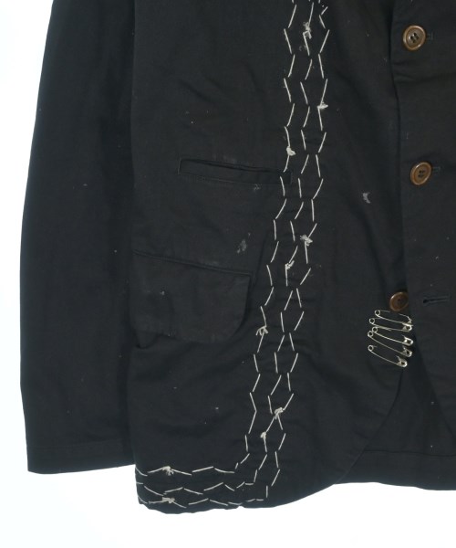COMME des GARCONS HOMME PLUS（コムデギャルソンオムプリュス）カジュアルジャケット 黒 サイズ:M メンズ/2200718503024