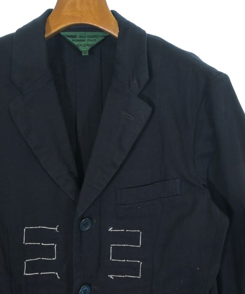 COMME des GARCONS HOMME PLUS（コムデギャルソンオムプリュス）カジュアルジャケット 紺 サイズ:S メンズ/2200718503031