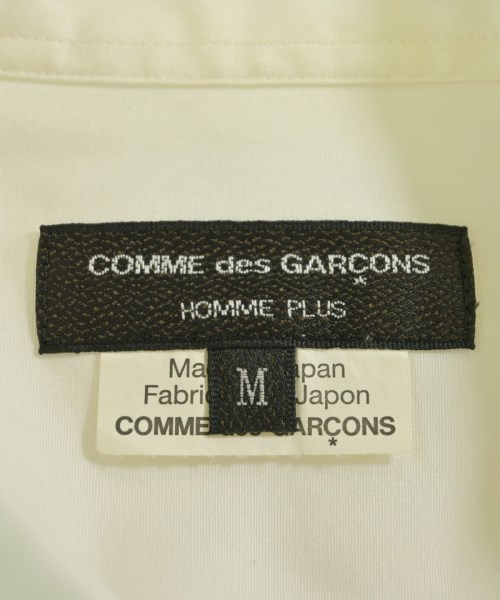COMME des GARCONS HOMME PLUS（コムデギャルソンオムプリュス）カジュアルシャツ 白 サイズ:M メンズ/2200721893259