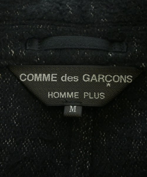 COMME des GARCONS HOMME PLUS（コムデギャルソンオムプリュス）ピーコート 黒 サイズ:M メンズ/2200722564011
