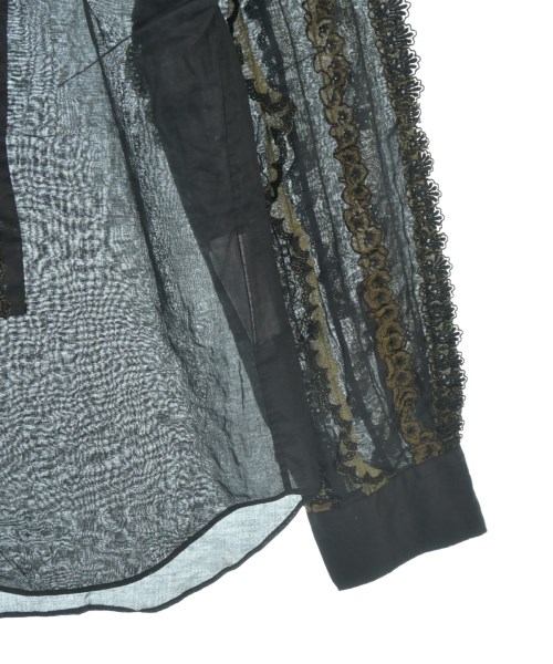 COMME des GARCONS HOMME PLUS（コムデギャルソンオムプリュス）カジュアルシャツ 黒 サイズ:XS メンズ/2200722614013