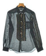 COMME des GARCONS HOMME PLUS（コムデギャルソンオムプリュス）カジュアルシャツ 黒 サイズ:XS メンズ/2200722614013