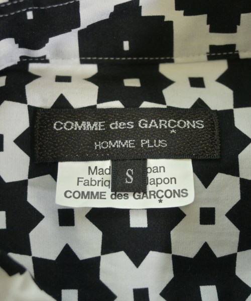 COMME des GARCONS HOMME PLUS（コムデギャルソンオムプリュス）カジュアルシャツ 黒 サイズ:S メンズ/2200722710036