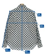 COMME des GARCONS HOMME PLUS（コムデギャルソンオムプリュス）カジュアルシャツ 黒 サイズ:S メンズ/2200722710036