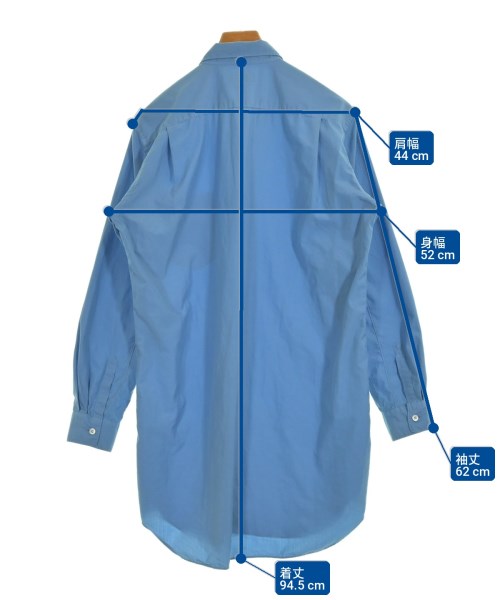COMME des GARCONS HOMME PLUS（コムデギャルソンオムプリュス）カジュアルシャツ 青 サイズ:M メンズ/2200722386125