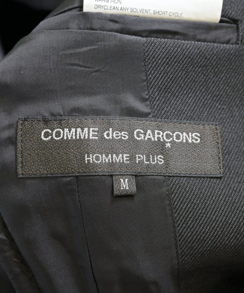 COMME des GARCONS HOMME PLUS（コムデギャルソンオムプリュス）ジャケット 黒 サイズ:M メンズ/2200722856024