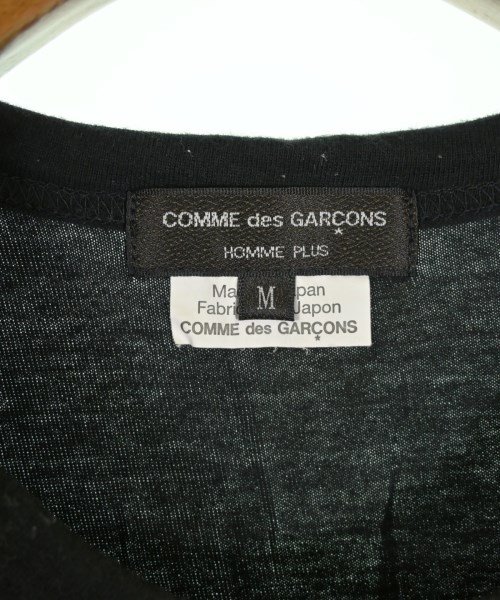 COMME des GARCONS HOMME PLUS（コムデギャルソンオムプリュス）Tシャツ・カットソー 黒 サイズ:M メンズ/2200722988459