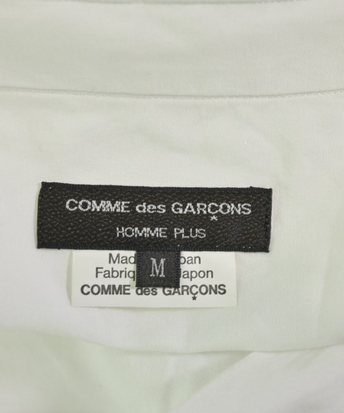 COMME des GARCONS HOMME PLUS（コムデギャルソンオムプリュス）カジュアルシャツ 白 サイズ:M メンズ/2200723104032