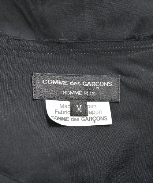 COMME des GARCONS HOMME PLUS（コムデギャルソンオムプリュス）カジュアルシャツ 黒 サイズ:M メンズ/2200723340010
