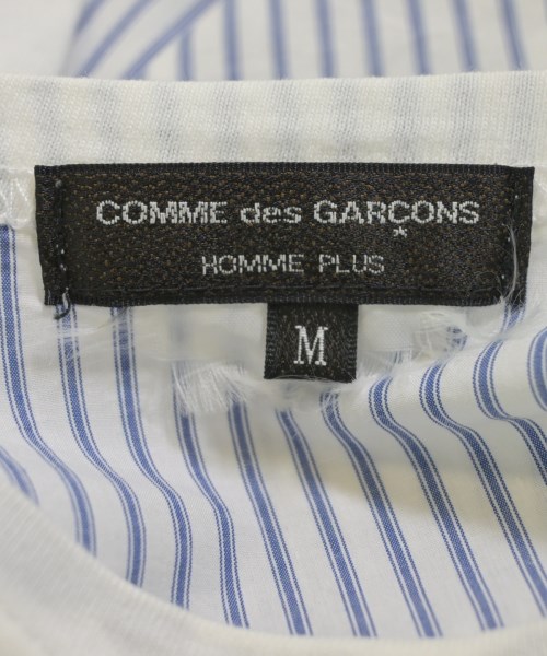 COMME des GARCONS HOMME PLUS（コムデギャルソンオムプリュス）Tシャツ・カットソー 白 サイズ:M メンズ/2200723561033