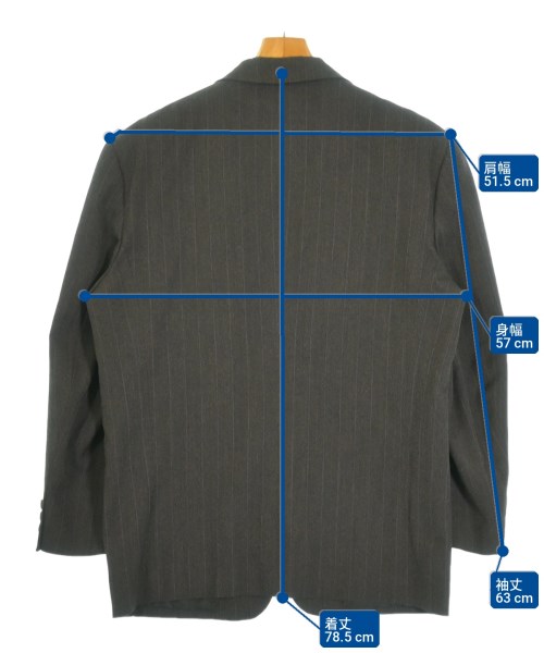 COMME des GARCONS HOMME PLUS（コムデギャルソンオムプリュス）テーラードジャケット グレー サイズ:M メンズ/2200724055029
