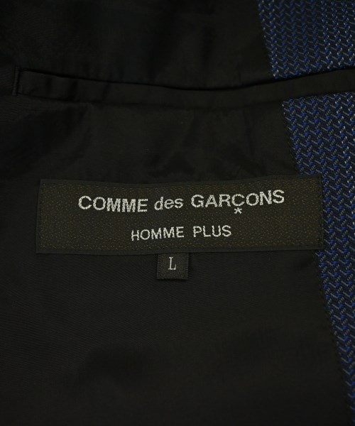 COMME des GARCONS HOMME PLUS（コムデギャルソンオムプリュス）カジュアルジャケット 紺 サイズ:L メンズ/2200724419012