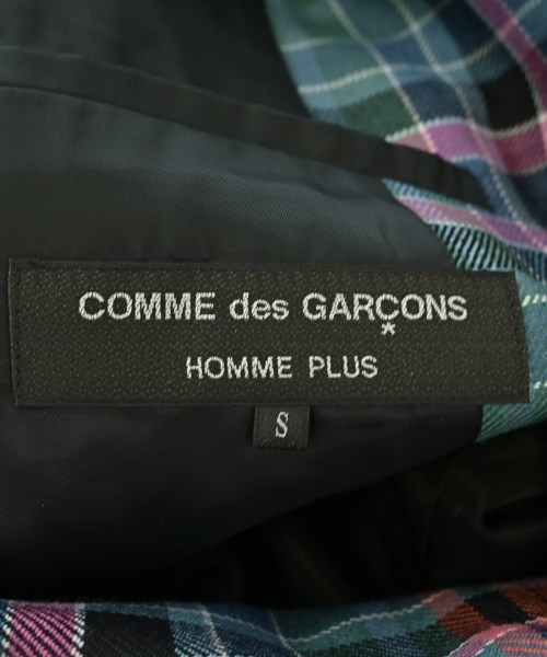 COMME des GARCONS HOMME PLUS（コムデギャルソンオムプリュス）カジュアルジャケット 青 サイズ:S メンズ/2200724419029