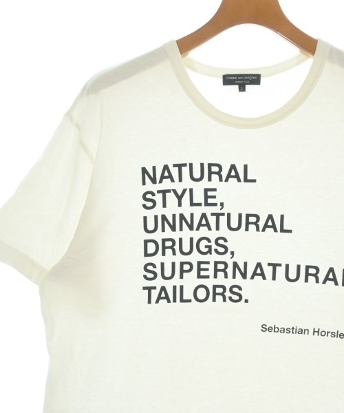 COMME des GARCONS HOMME PLUS（コムデギャルソンオムプリュス）Tシャツ・カットソー 白 サイズ:L メンズ/2200721181134