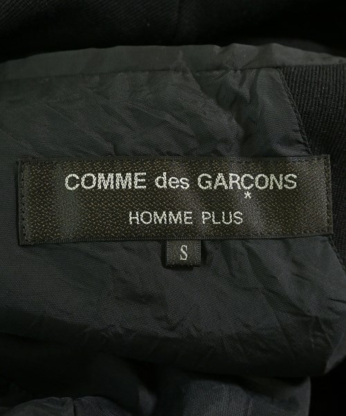 COMME des GARCONS HOMME PLUS（コムデギャルソンオムプリュス）カジュアルジャケット 黒 サイズ:S メンズ/2200724645046