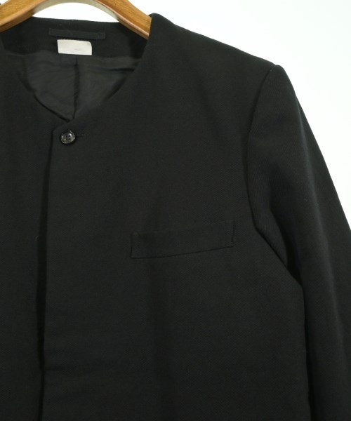 COMME des GARCONS HOMME PLUS（コムデギャルソンオムプリュス）カジュアルジャケット 黒 サイズ:S メンズ/2200724645046
