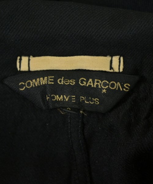 COMME des GARCONS HOMME PLUS（コムデギャルソンオムプリュス）カジュアルジャケット 黒 サイズ:S メンズ/2200724817016